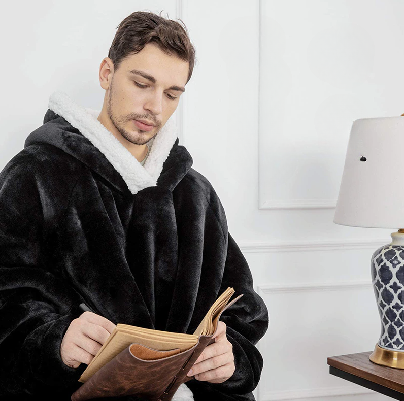 Gigantisk genserplaid ultra komfortabel for total avslapning