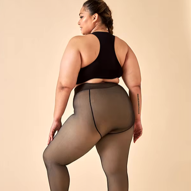 Priehľadné polarové pančuchy