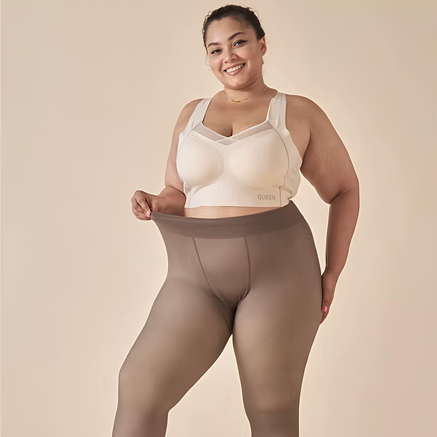 Priehľadné polarové pančuchy