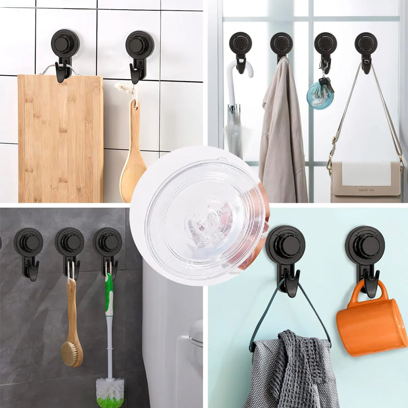 Suction cup hooks - Pevné uchycení bez vrtání 